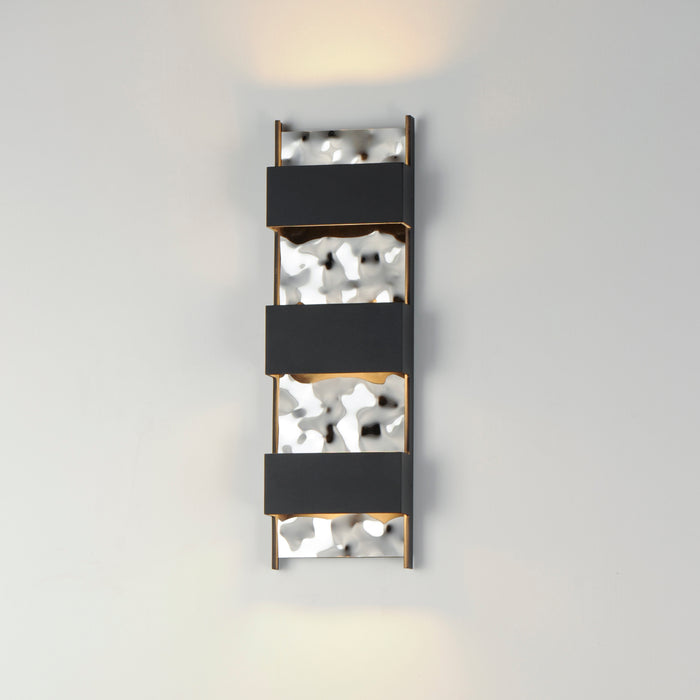 ET2 Coulee Large LED Outdoor Wall Sconce Model: E30264-125BK