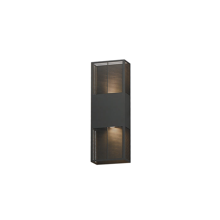 ET2 Grate 18 LED Outdoor Wall Sconce Model: E30393-ABZ