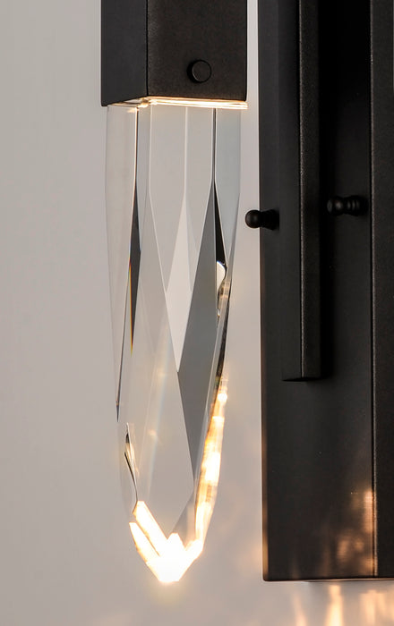 ET2 Quartz LED Wall Sconce Model: E31240-20BK