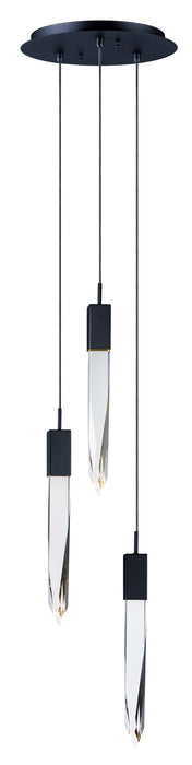 ET2 Quartz 3-Light LED Pendant Model: E31243-20BK