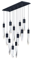 ET2 Quartz 12-Light LED Pendant Model: E31248-20BK