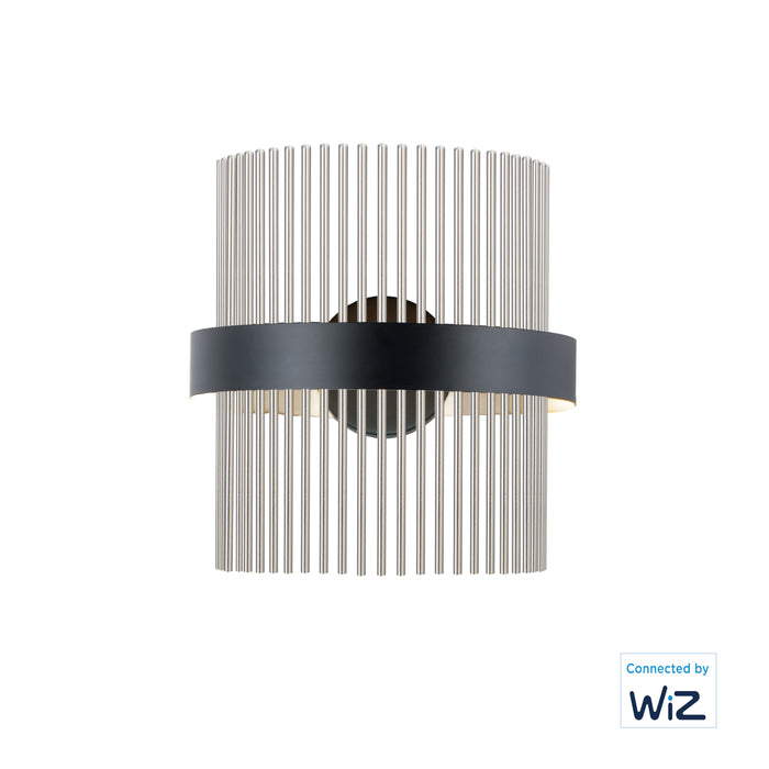 ET2 Chimes LED Wall Sconce WiZ Model: E34201-BKSN