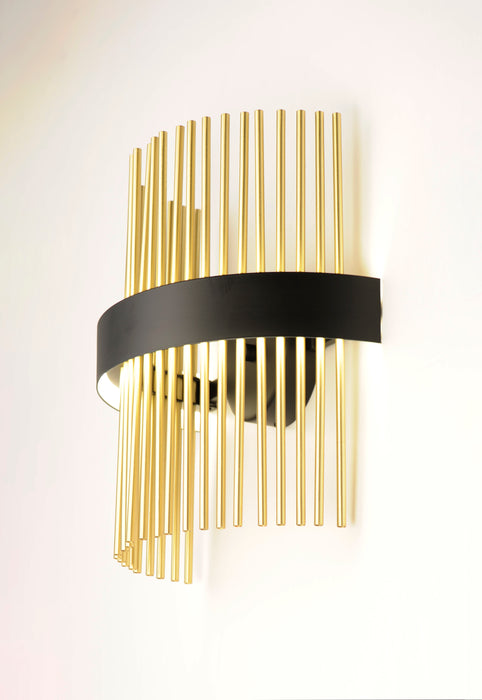 ET2 Chimes LED Wall Sconce WiZ Model: E34201-BKSBR