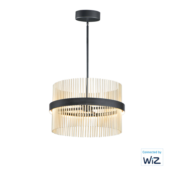 ET2 Chimes 24 LED Pendant WiZ Model: E34205-BKSBR