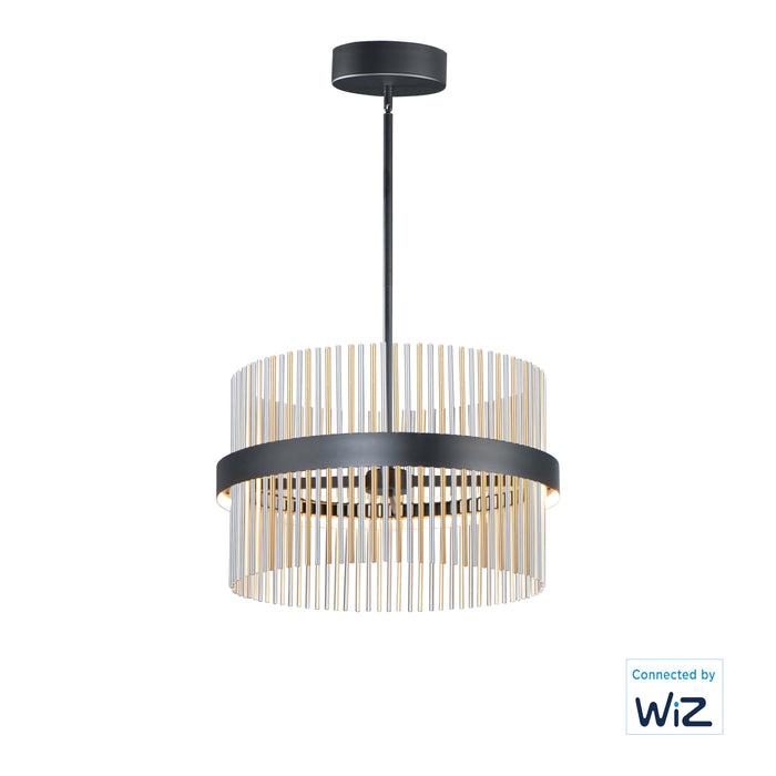 ET2 Chimes 24 LED Pendant WiZ Model: E34205-BKSNSBR