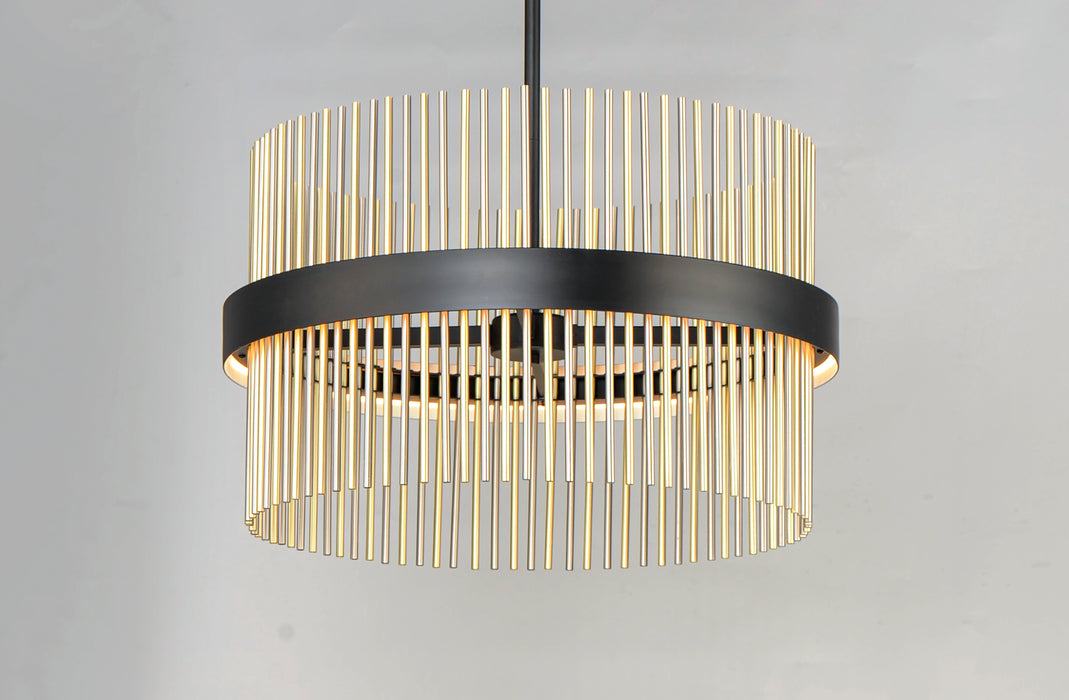 ET2 Chimes 24 LED Pendant WiZ Model: E34205-BKSNSBR