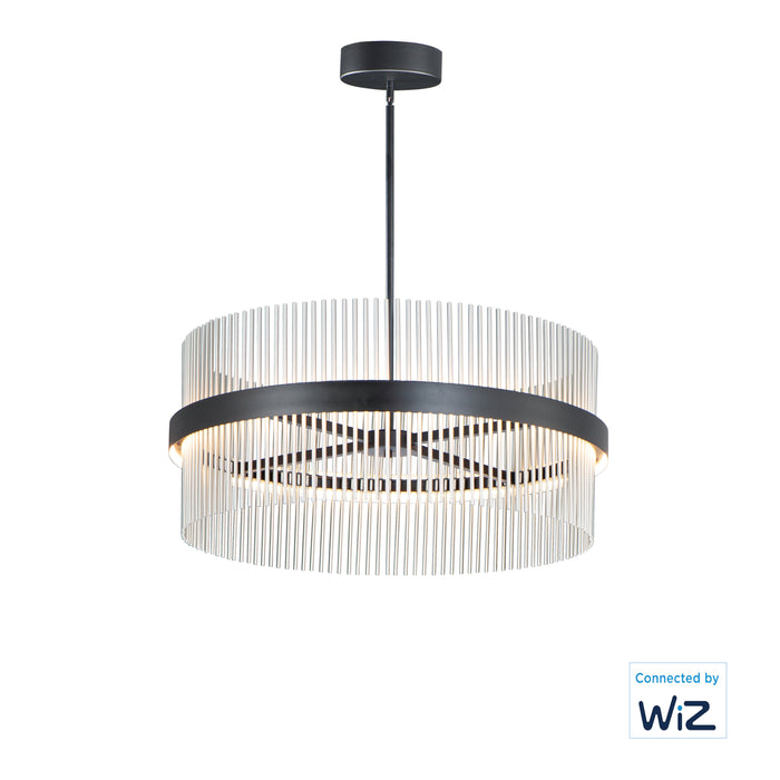 ET2 Chimes 34 LED Pendant WiZ Model: E34207-BKSN