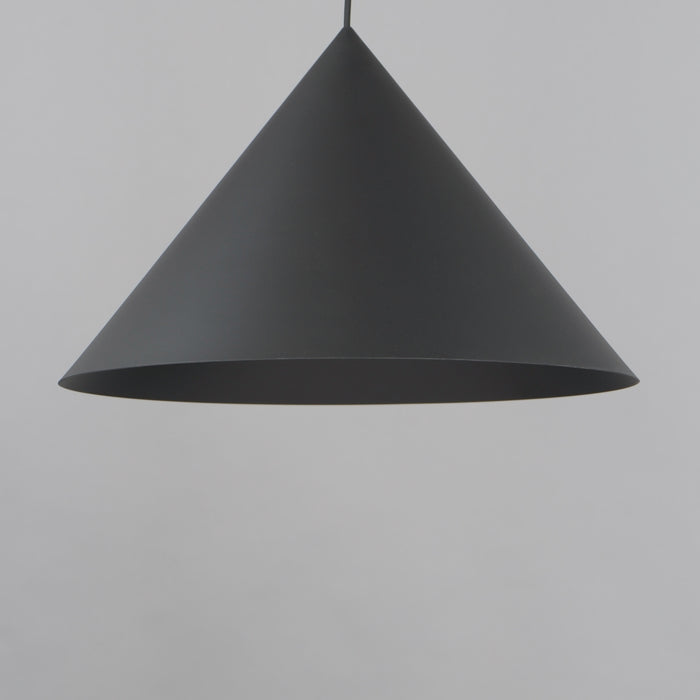 ET2 Pitch 22 LED Pendant Model: E34502-BK