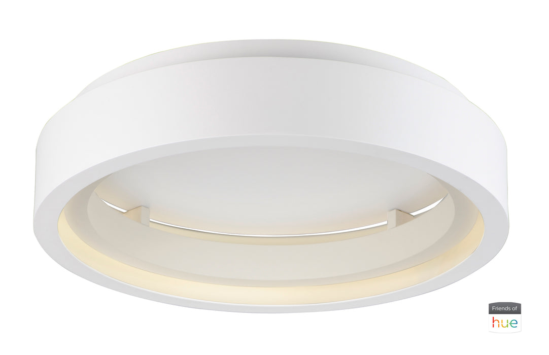 ET2 iCorona Friends of Hue LED Flush Mount Model: E35001-MW