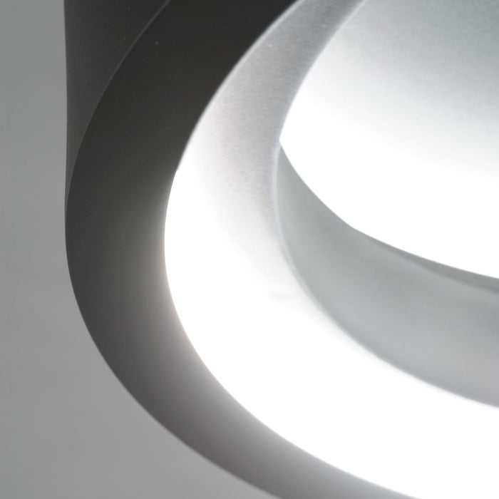 ET2 iCorona 18 LED Surface Mount WiZ Color Model: E35100-BK