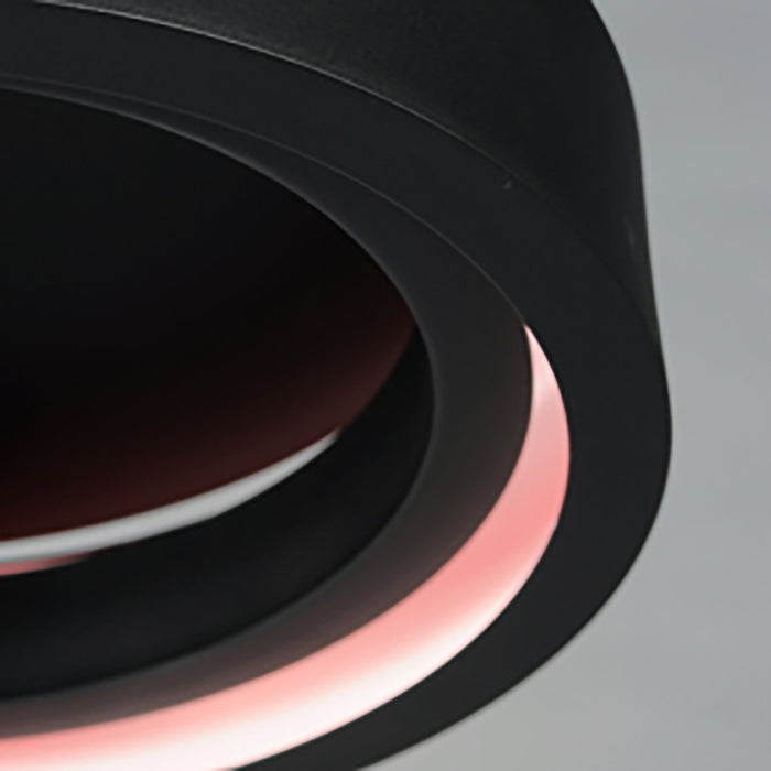 ET2 iCorona 18 LED Surface Mount WiZ Color Model: E35100-BK