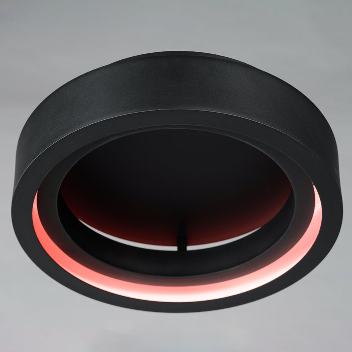 ET2 iCorona 18 LED Surface Mount WiZ Color Model: E35100-BK