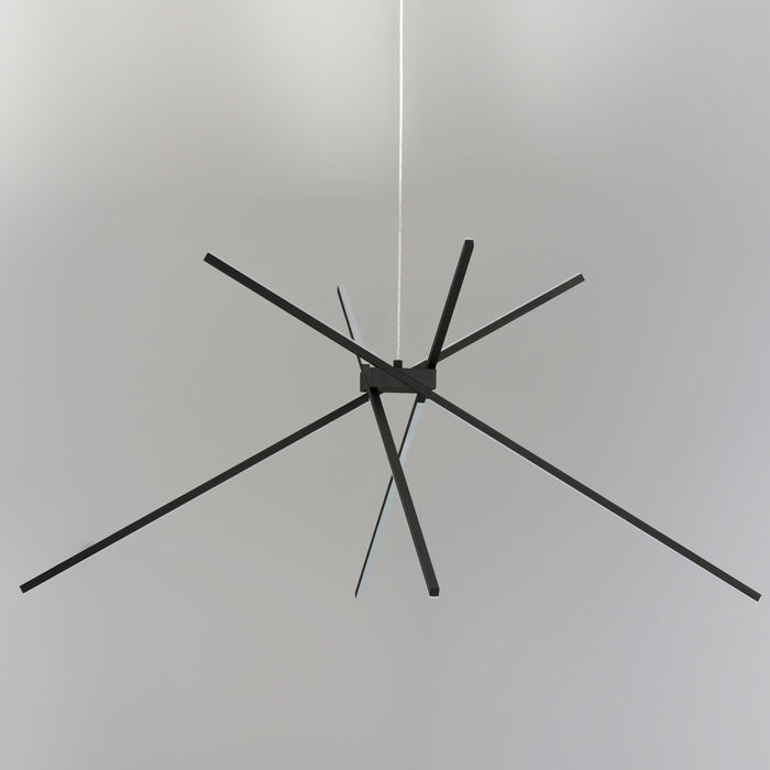 ET2 Alumilux: Aster 4-Light LED Pendant Model: E41443-BK