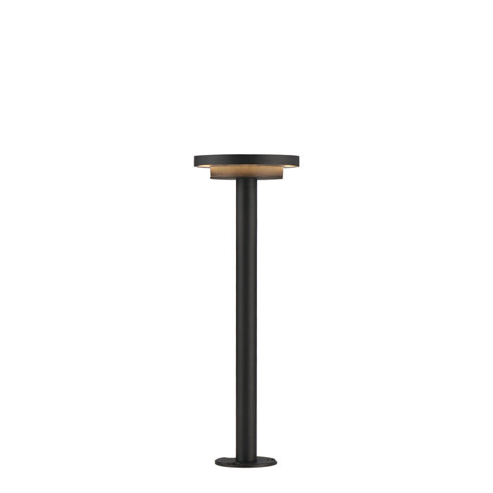 ET2 Alumilux: Landscape Dish Light W/ 16 Pole Model: E41450-BK