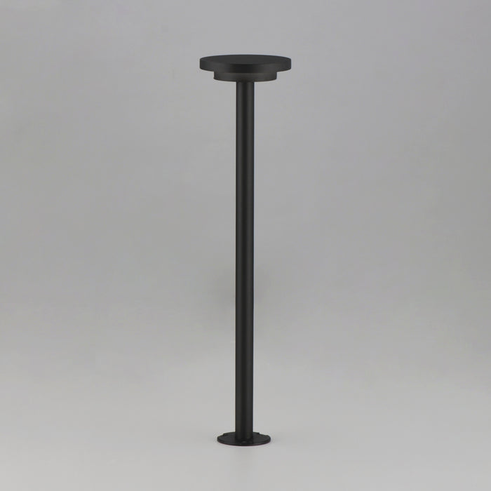 ET2 Alumilux: Landscape Dish Light W/ 16 Pole Model: E41450-BK