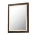 ET2 Sawyer 24x32 Walnut Framed LED Mirror Model: E42052-WN