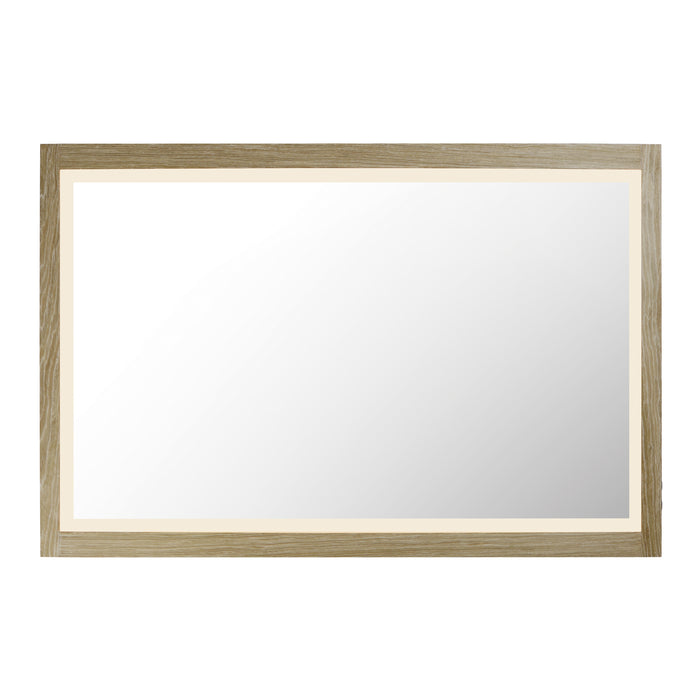 ET2 Sawyer 48x32 Oak Framed LED Mirror Model: E42054-OK