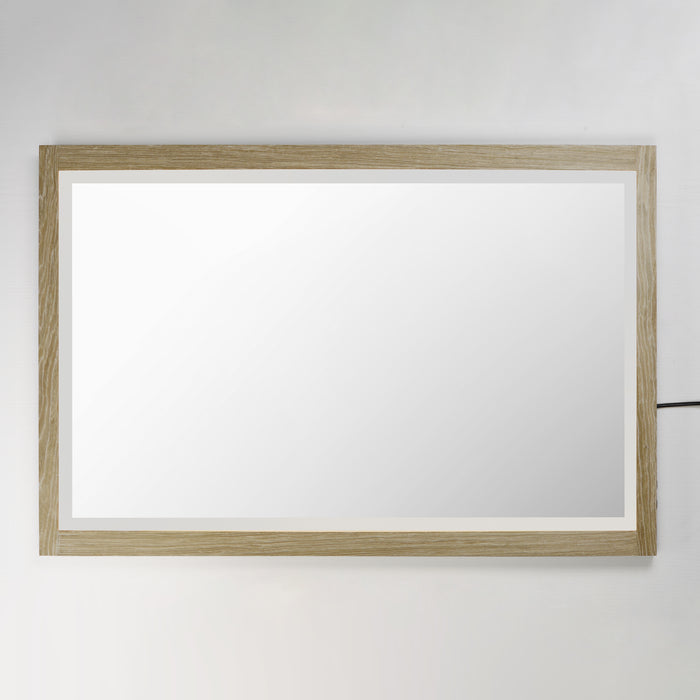 ET2 Sawyer 48x32 Oak Framed LED Mirror Model: E42054-OK