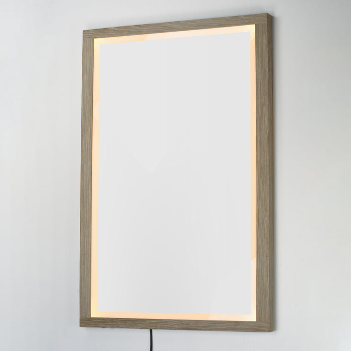 ET2 Sawyer 48x32 Oak Framed LED Mirror Model: E42054-OK