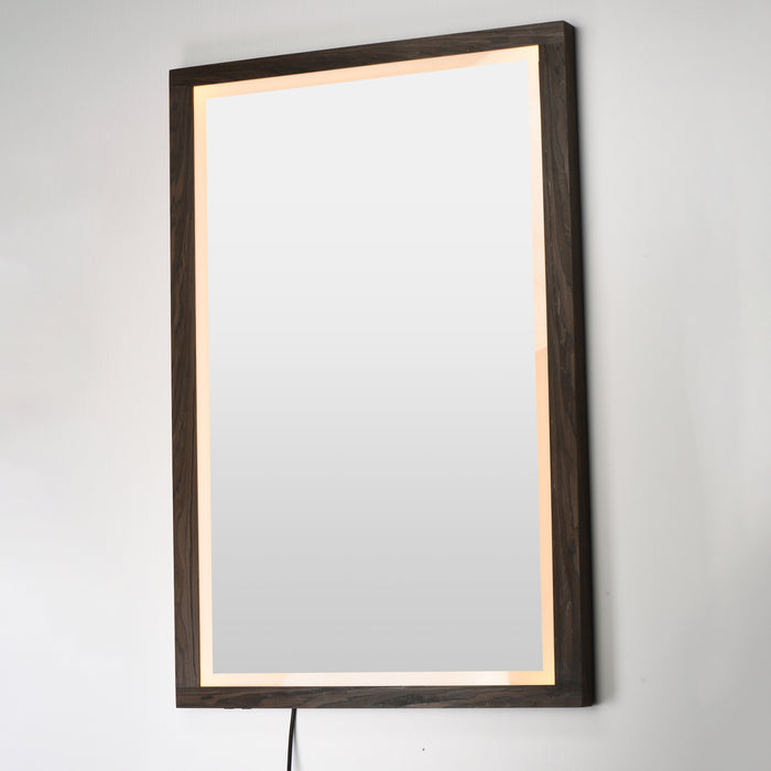 ET2 Sawyer 48x32 Walnut Framed LED Mirror Model: E42054-WN