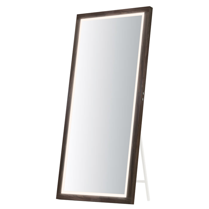 ET2 Sawyer 68x32 Walnut Framed LED Mirror Model: E42057-WN