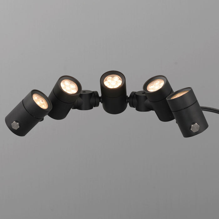 ET2 Tree Hugger 5-Light Tree Spot Light Model: E42315-BK