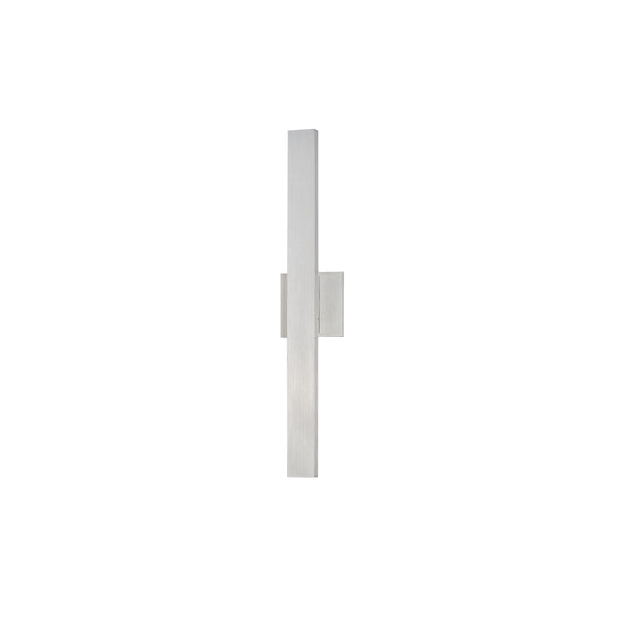 ET2 Alumilux: Line 5CCT 24 LED Outdoor Wall Sconce Model: E42342-SA