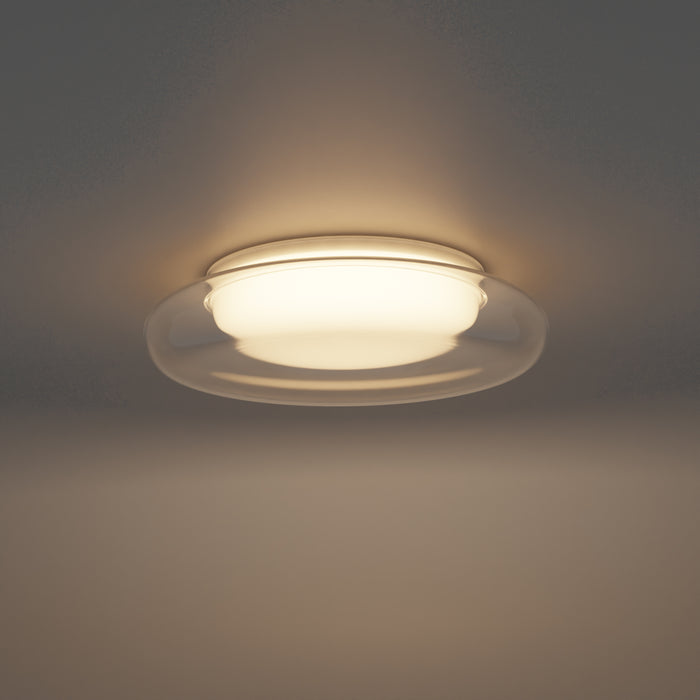 ET2 Bubble 13.75 LED Flush Mount Model: E51021-10WT