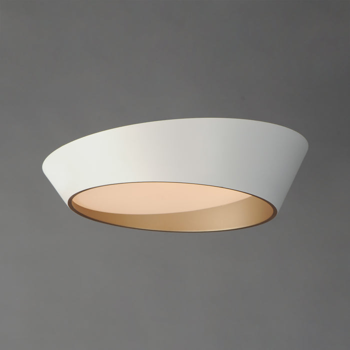 ET2 Slant 19.75 LED Flush Mount Model: E51032-WTGLD