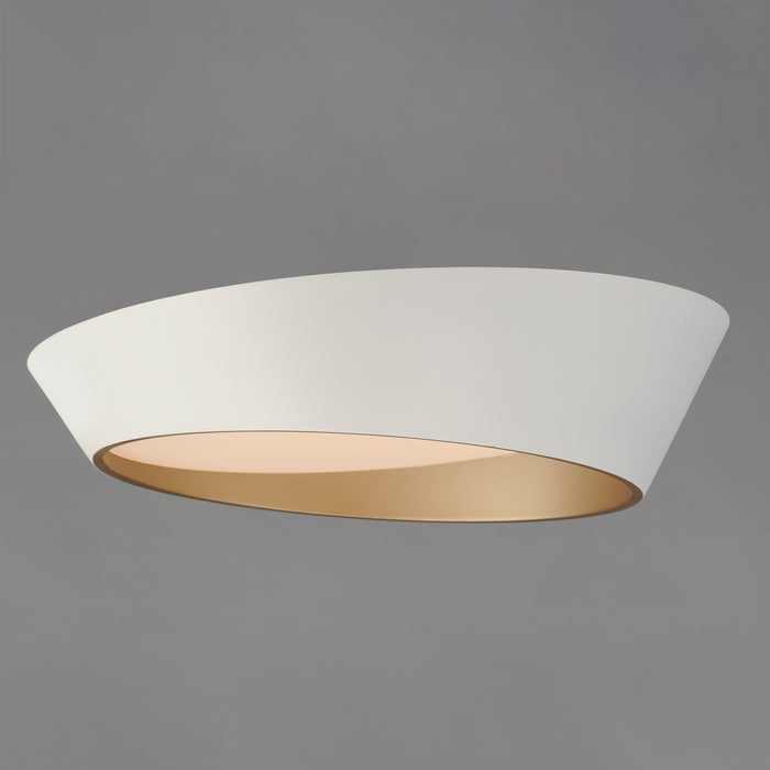 ET2 Slant 19.75 LED Flush Mount Model: E51032-WTGLD