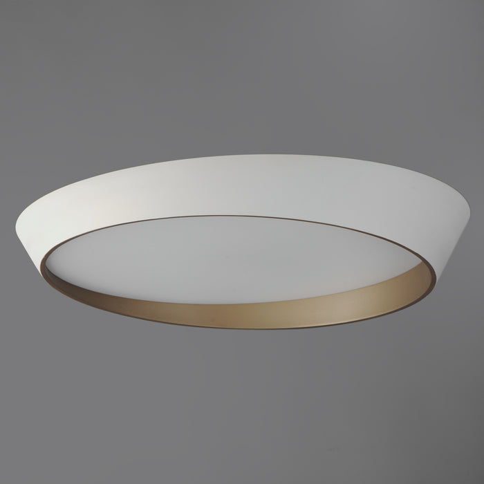 ET2 Slant 31.5 LED Flush Mount Model: E51034-WTGLD