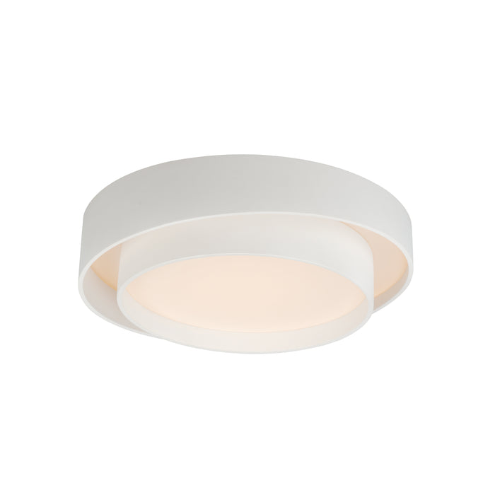 ET2 Ziggurat 19.75 LED Flush Mount Model: E51042-WT