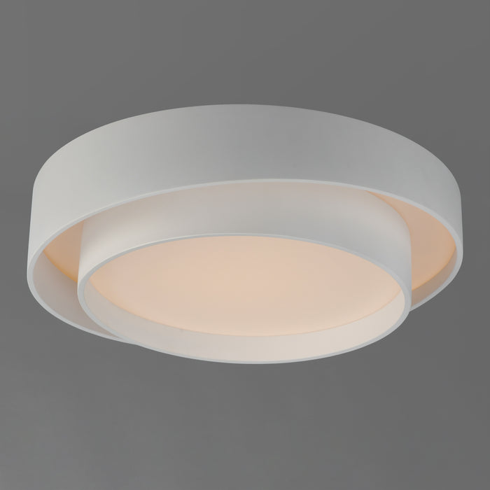 ET2 Ziggurat 19.75 LED Flush Mount Model: E51042-WT