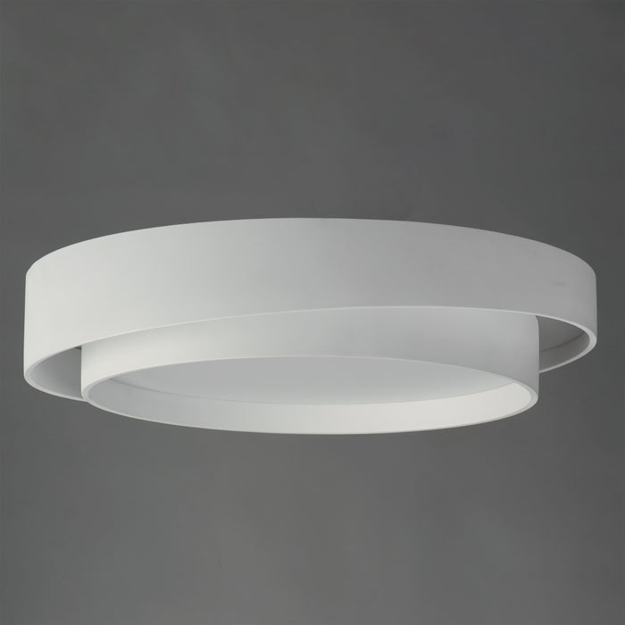 ET2 Ziggurat 24 LED Flush Mount Model: E51044-WT