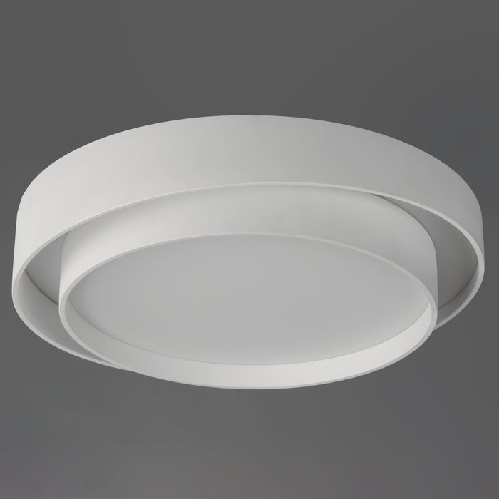 ET2 Ziggurat 24 LED Flush Mount Model: E51044-WT