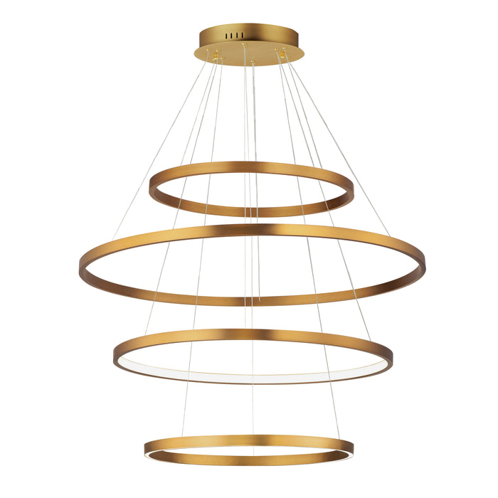 ET2 Groove 4-Tier Pendant - 5CCT Select Model: E52729-GLD