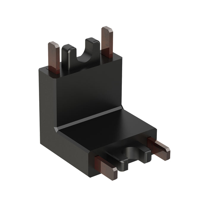 ET2 Continuum Track Wall To Ceiling Connector Model: ETMSC90-W2C-BK