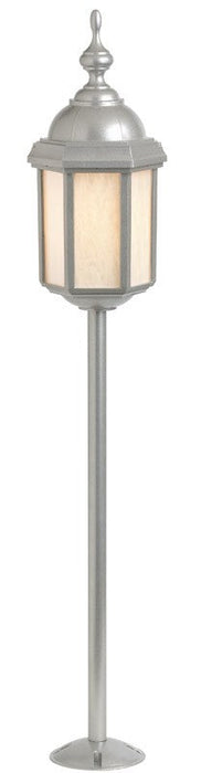 Snoc  Cast Aluminum Path Light With Pearl Acrylic Panels Model:0214 LH