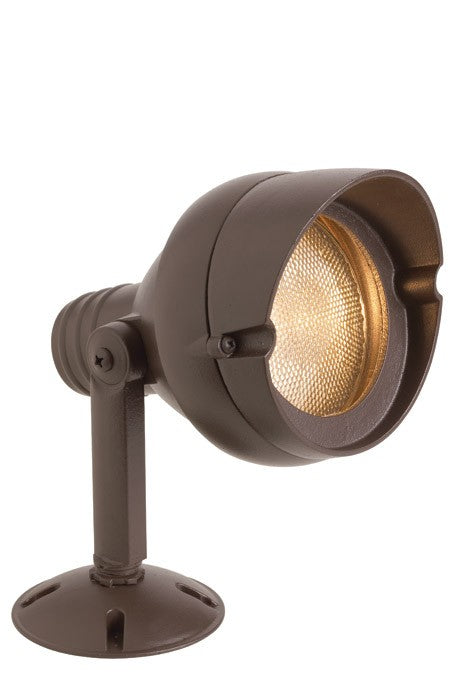 Snoc  Cast Aluminum Accent Light (closed And Gasketed) With Visor Model:0542 LH