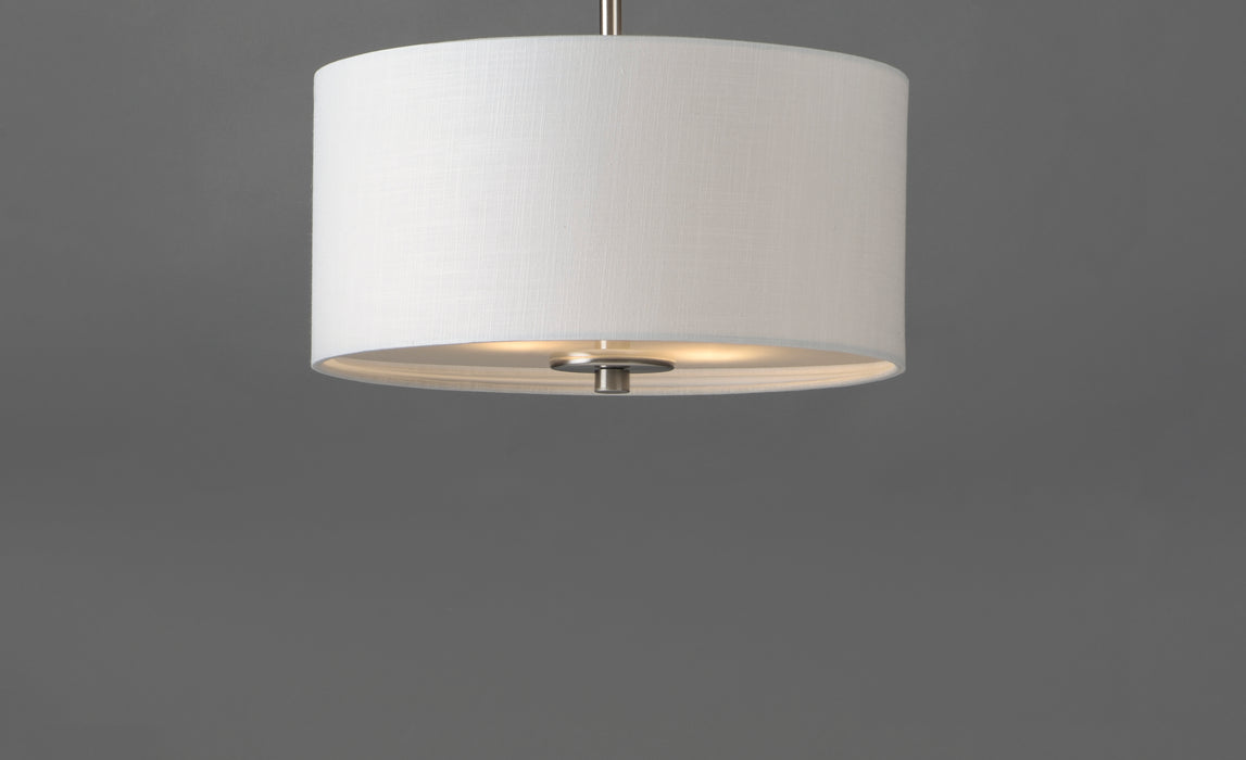 Maxim Bongo 2-Light Pendant / Semi-Flush Mount Model: 10011WLSN