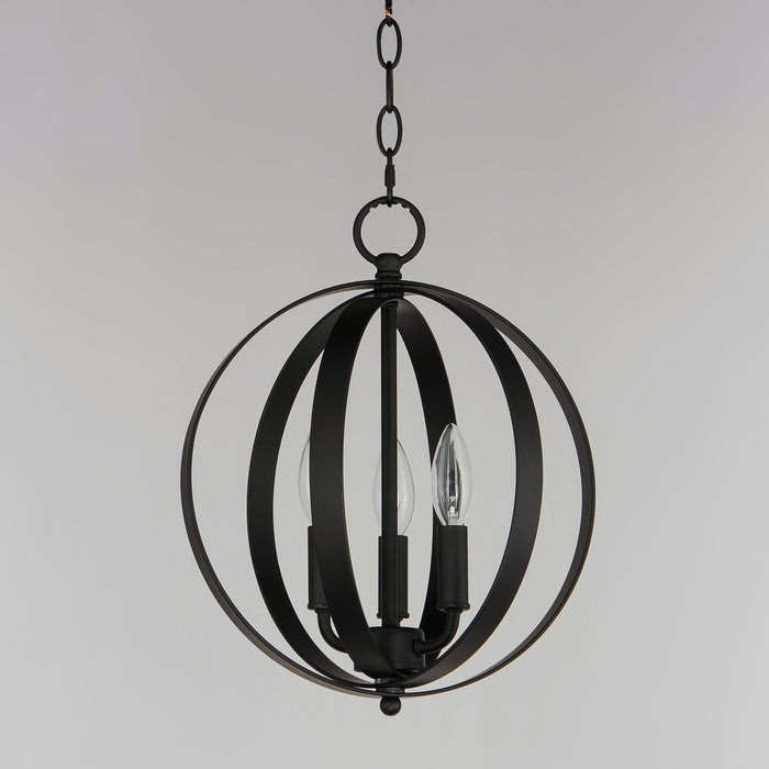 Maxim Provident 3-Light Chandelier Model: 10030BK