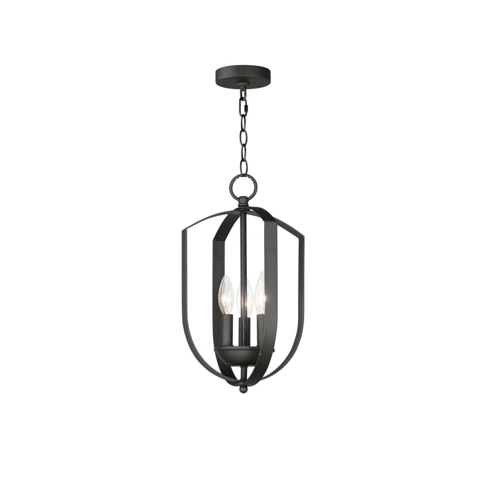 Maxim Provident 3-Light Chandelier Model: 10033BK