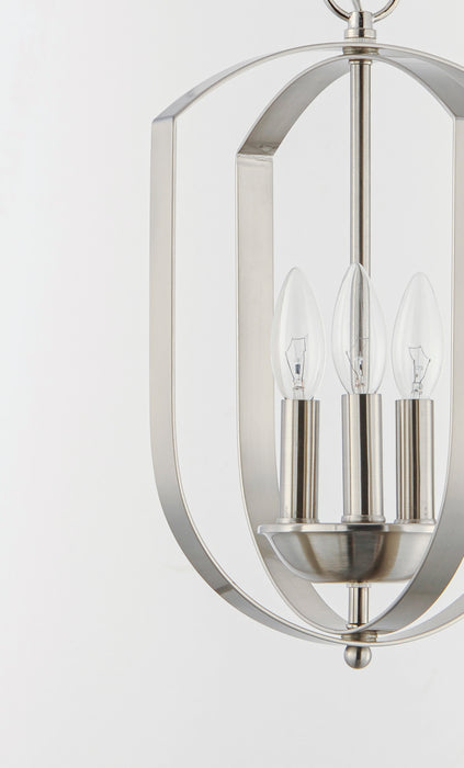 Maxim Provident 3-Light Chandelier Model: 10033SN