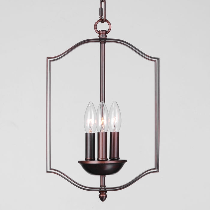 Maxim Provident 3-Light Chandelier Model: 10035OI