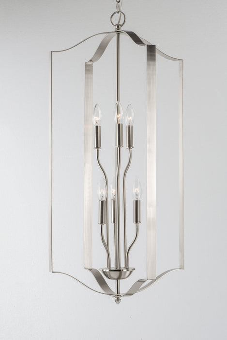 Maxim Provident 6-Light Chandelier Model: 10038SN