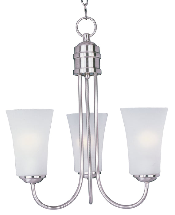 Maxim Logan 3-Light Chandelier Model: 10043FTSN