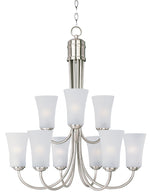 Maxim Logan 9-Light Chandelier Model: 10046FTSN