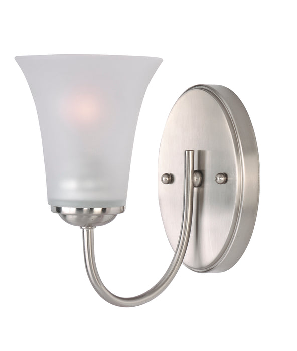 Maxim Logan 1-Light Wall Sconce Model: 10051FTSN