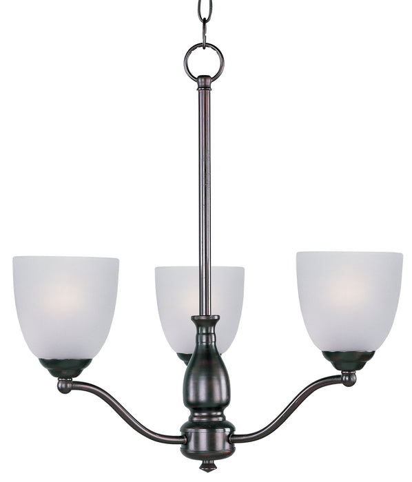 Maxim Stefan 3-Light Chandelier Model: 10064FTOI