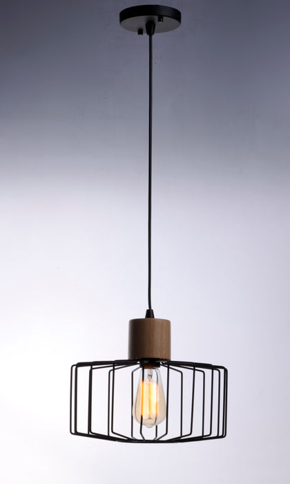 Maxim Bjorn 1-Light Mini Pendent Model: 10068BKNWD